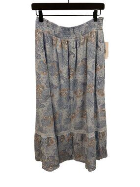 NWT Paisley print maxi skirt size large